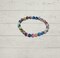 Multicolor Stretch 9” and 8” flexible, Beads Bracelet, Stackable, Buy More Save product 3